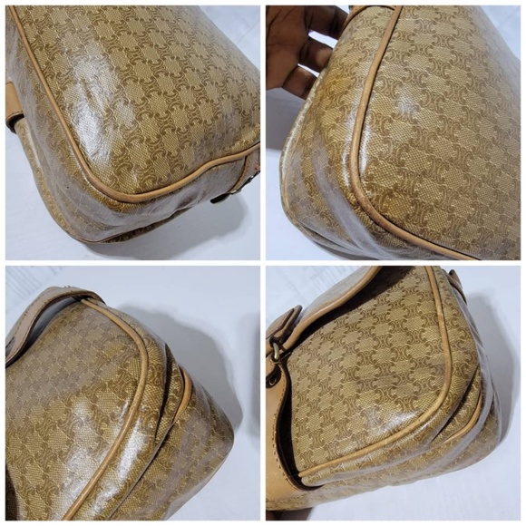 Authentic CELINE Macadam PVC Leather Pouch/Clutch - Picture 10 of 14